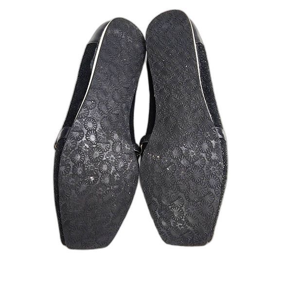 Poetic License Black Glitter Flats - Picture 6 of 8